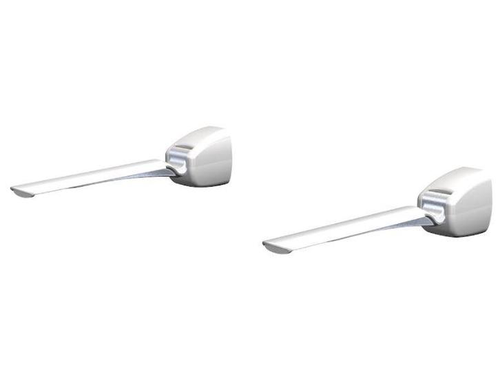 SecuCare armleuning (2x) voor douchezitje- en stoel, Doe-het-zelf en Bouw, Hang- en Sluitwerk, Klink of Kruk, Nieuw, Overige materialen