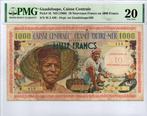 Guadeloupe. - 10 Nouveaux Francs sur 1000 Francs - 1960 -