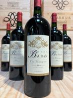 2014 Château Baudan - Haut-Médoc Cru Bourgeois - 6 Magnums, Nieuw