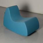 Softline design fauteuil, blauw, 90 x 56 x 38 cm, Ophalen of Verzenden