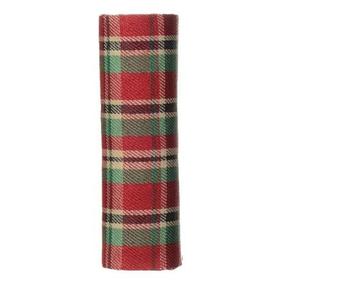 Tafelloper tartan rood groen streep schotse ruit 200x145 cm beschikbaar voor biedingen