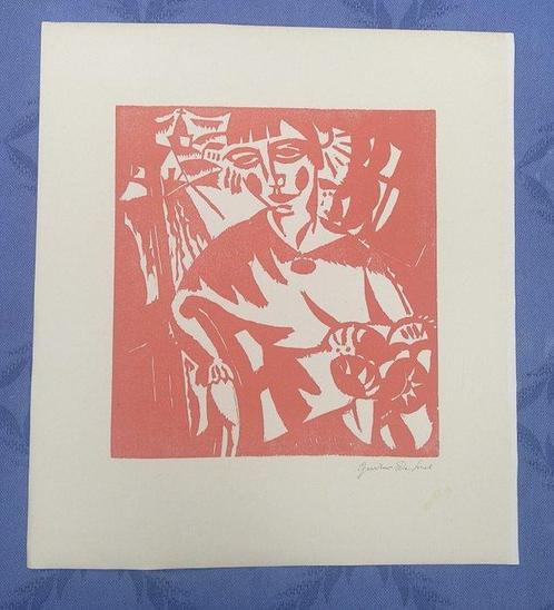 Gustave de Smet (1877-1943) - Vrouw aan het Venster, Antiek en Kunst, Antiek | Overige Antiek