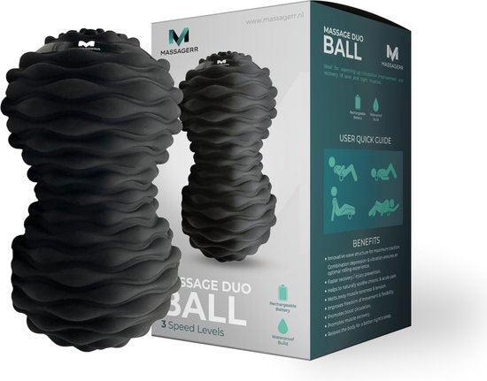 2dekans | Massagerr® Vibrerende Duo Massagebal -, Sport en Fitness, Massageproducten, Ophalen of Verzenden