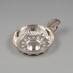 H. Hooijkaas Tastevin / - Wijnproefschaaltje - .835 zilver, Antiek en Kunst