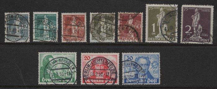 Berlijn 1949 - UPU en Goethe met Berlin-stempels - Michel, Postzegels en Munten, Postzegels | Europa | Duitsland