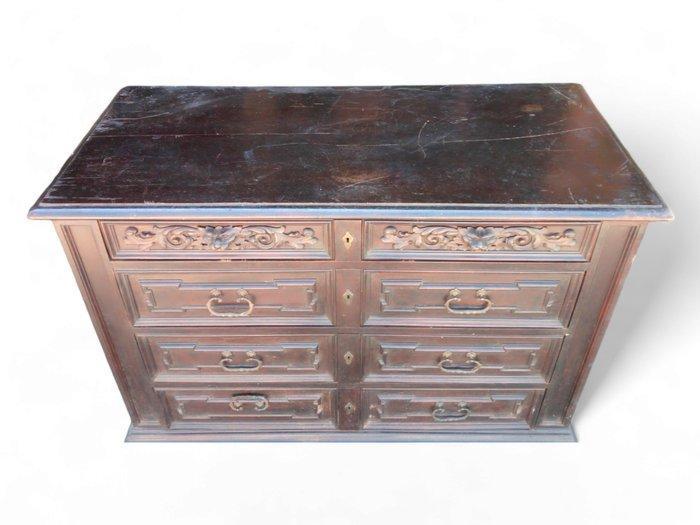 Commode - Walnoothout - Cantarano, Antiek en Kunst, Antiek | Overige Antiek