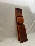 Stoel - Vikingstijl Klapstoel met Keltisch Snijwerk - Hout