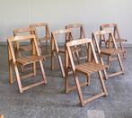 Chaise de salle à manger - Pin - Ensemble de huit chaises, Antiquités & Art