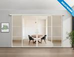Dubbele stalen Schuifdeuren met koofsysteem en glaspanelen 3, Doe-het-zelf en Bouw, Nieuw, Metaal, Inclusief glas