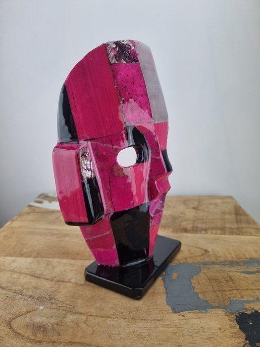 Steen - Geen minimumprijs!! Mexico Begrafenis Dodenmasker -, Antiek en Kunst, Curiosa en Brocante