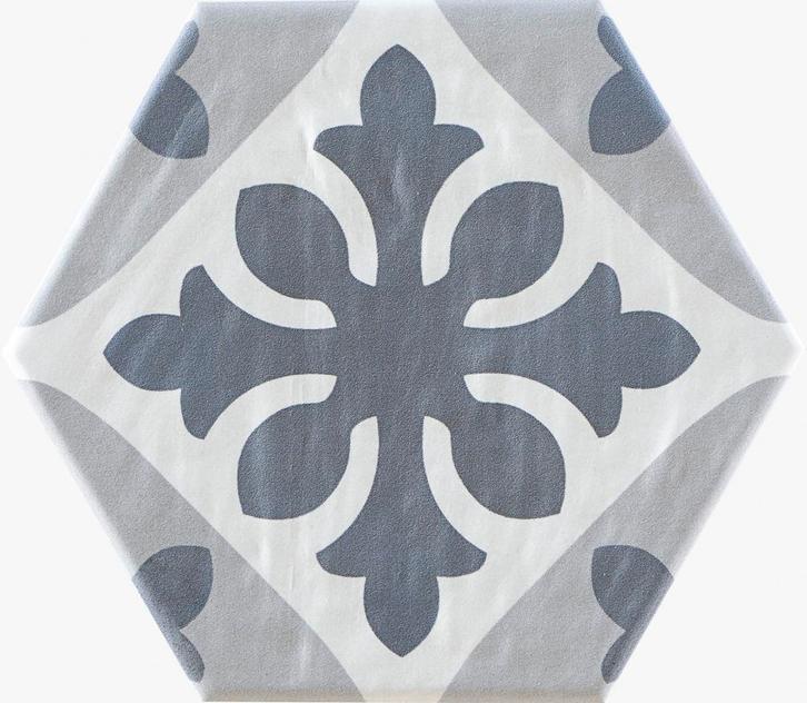 19,8x22,8 HEX SLOANE CEMENT Mat, Doe-het-zelf en Bouw, Tegels, Ophalen of Verzenden