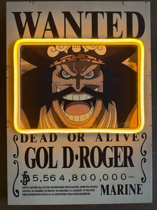 LEDMansion - Gezocht Gol D. Roger - 25x35cm - LEDMansion -, Games en Spelcomputers, Spelcomputers | Overige Accessoires