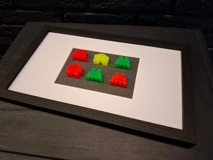 Elemental - Coppia di opere “Space Invaders edition” (3D) –, Consoles de jeu & Jeux vidéo, Consoles de jeu | Accessoires Autre