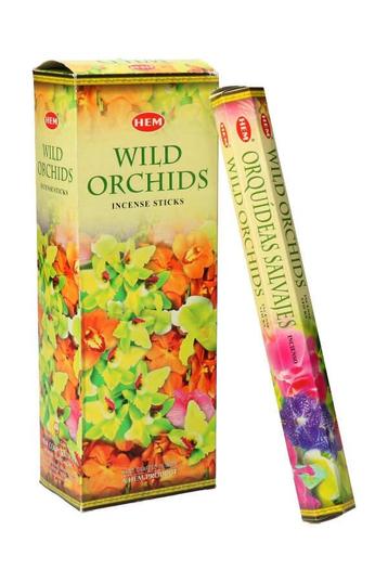 HEM Wierook - Wild Orchids - Slof / Voordeelbox (6 Pakjes...