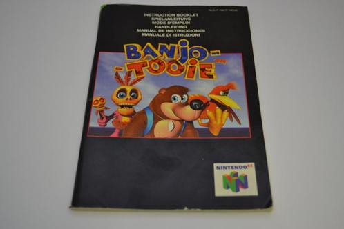 Banjo Tooie (N64 NEU6 MANUAL), Consoles de jeu & Jeux vidéo, Consoles de jeu | Nintendo Consoles | Accessoires