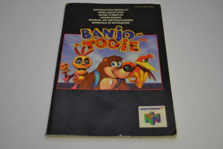 Banjo Tooie (N64 NEU6 MANUAL), Games en Spelcomputers, Spelcomputers | Nintendo Consoles | Accessoires