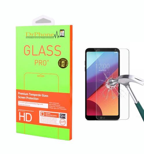 DrPhone LG G6 Glas - Glazen Screen protector - Tempered, Télécoms, Téléphonie mobile | Housses, Coques & Façades | Marques Autre