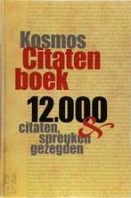 Kosmos groot citatenboek, Nieuw, Nederlands, Verzenden