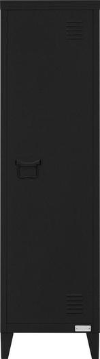 Archiefkast - Kantoorkast - Metalen kast met deuren - Zwart, Huis en Inrichting, Kasten | Lockerkasten, Verzenden, Nieuw