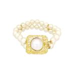 Bracelet - 18 carats Or jaune Perle