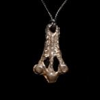 Viking periode Brons dragon foot amulet - 44 mm (Zonder, Antiek en Kunst