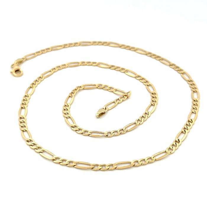 Handmade - Halsketting - Figaro - 5.2 g - 18 karaat Geel, Handtassen en Accessoires, Kettingen