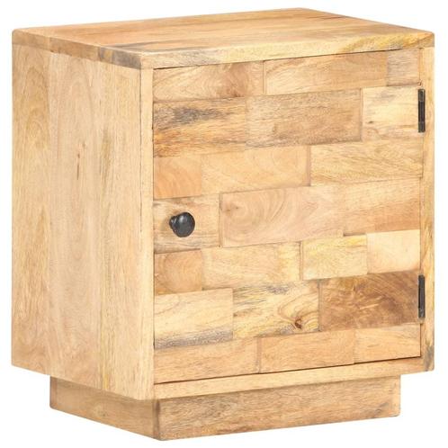 vidaXL Nachtkastje 40x30x45 cm massief mangohout, Huis en Inrichting, Slaapkamer | Nachtkastjes, Nieuw, Verzenden