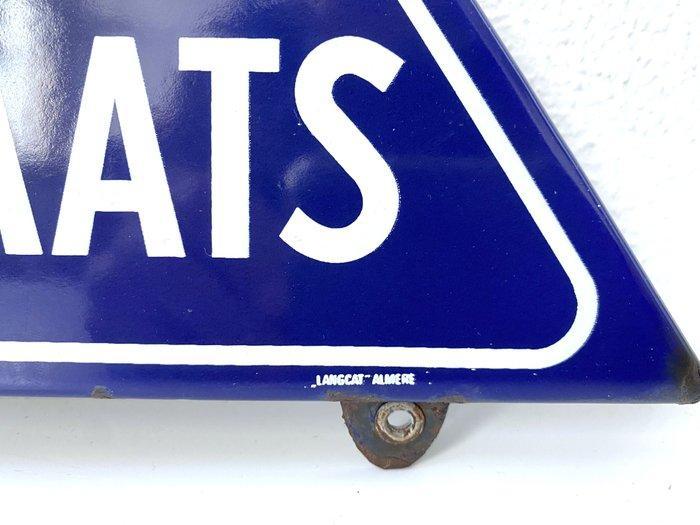 ANWB Bondskampeerplaats - Emaille bord van Langcat Bussum, Antiek en Kunst, Antiek | Wandborden en Tegels