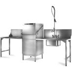 Doorschuifvaatwasser | ECOMAX PLUS | Mand 500x500 |, Verzenden