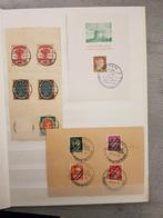 Duitse Rijk - Verzameling van stempel en postkaarten in een