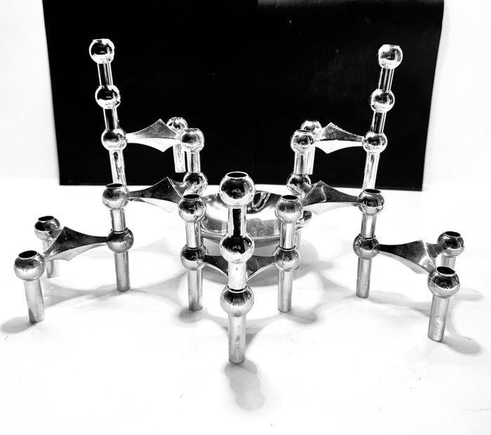 Stoffnagel - Werner Stoff - Kandelaar (11) - Staal -, Antiek en Kunst, Antiek | Meubels | Stoelen en Sofa's