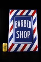 Barbers Ltd. - Emaille bord - XL Barber Shop; emaille bord;, Antiek en Kunst