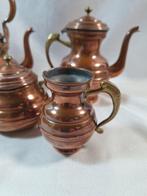 Theeservies (4) - Koper, Messing, Antiek en Kunst, Curiosa en Brocante