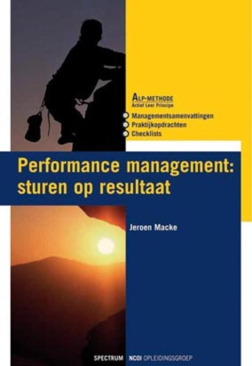 Performance management - NCOI 9789049104566, Boeken, Wetenschap, Zo goed als nieuw, Verzenden