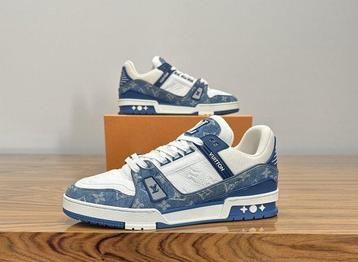 Louis Vuitton - LV Trainer Monogram Denim White Blue -