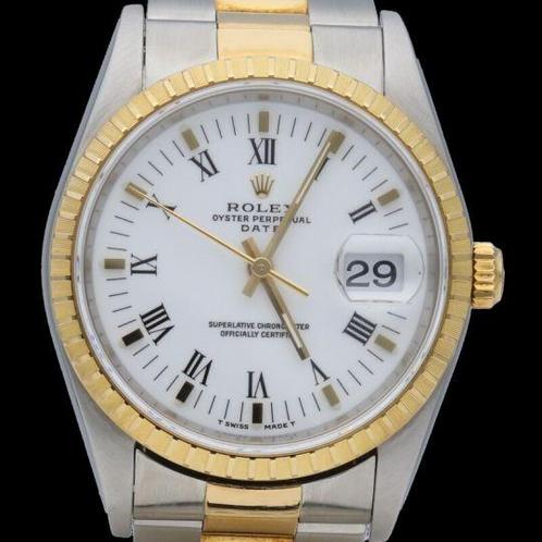 Rolex Oyster Perpetual Date 34 15223, Handtassen en Accessoires, Horloges | Dames, Verzenden