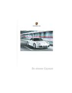 2009 PORSCHE CAYMAN S HARDCOVER BROCHURE NEDERLANDS, Livres, Ophalen of Verzenden