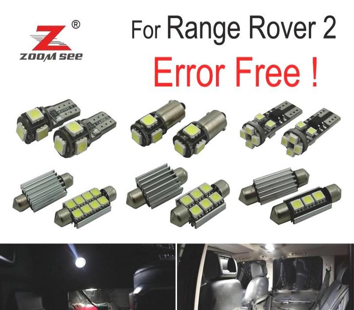 Kit Complet 18 Feux Led Interieur Pour Land Rover 2 95-01, Auto-onderdelen, Verlichting, Verzenden