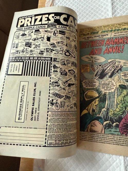 The Incredible Hulk #182 - Between Hammer and Anvil! - 2nd, Boeken, Strips | Comics
