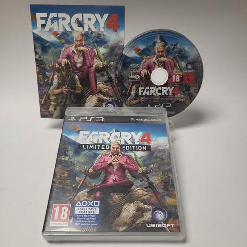 Farcry 4 Limited Edition Playstation 3, Games en Spelcomputers, Games | Sony PlayStation 3, Zo goed als nieuw, Ophalen of Verzenden