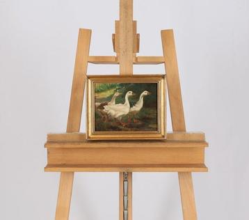 Jef Louis Van Leemputten (1867-1948) - Drie ganzen