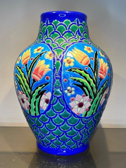 Keramis, Keramis Boch, Boch Frères - Charles Catteau - Vaas, Antiek en Kunst, Antiek | Glaswerk en Kristal