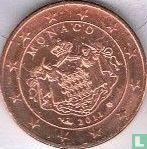 Monaco 1 cent 2011, Verzenden, Losse munt