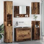 vidaXL Badkamermeubel Set 5 pcs Oud hout 30 x 35 x 192 cm, Verzenden, Nieuw