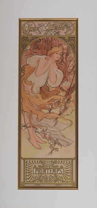 Alphonse Mucha (1860-1939) - Le Printemps