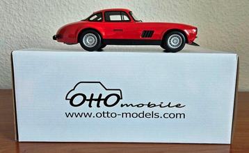 Otto Mobile 1:18 - Model sportwagen - Mercedes 300 Gullwing