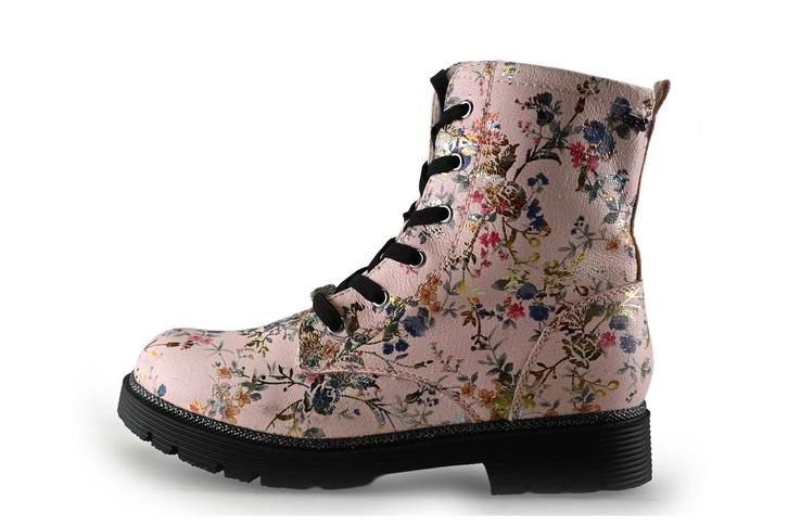 Barbarella Veterboots in maat 38 Beige, Kleding | Dames, Schoenen, Beige, Zo goed als nieuw, Overige typen, Verzenden