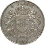 Congo-vrijstaat. Leopold II. 5 Francs 1894 - LOW MINTAGE -