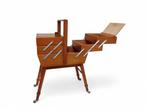 Boîte à couture - Bois, Métal - Petit meuble de couture