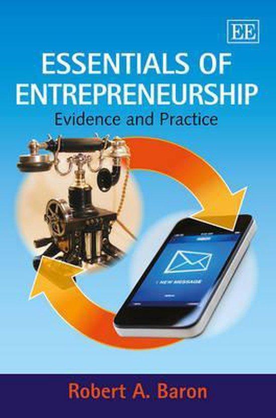 Essentials of Entrepreneurship 9781783471782 R. A. Baron, Livres, Langue | Anglais, Envoi